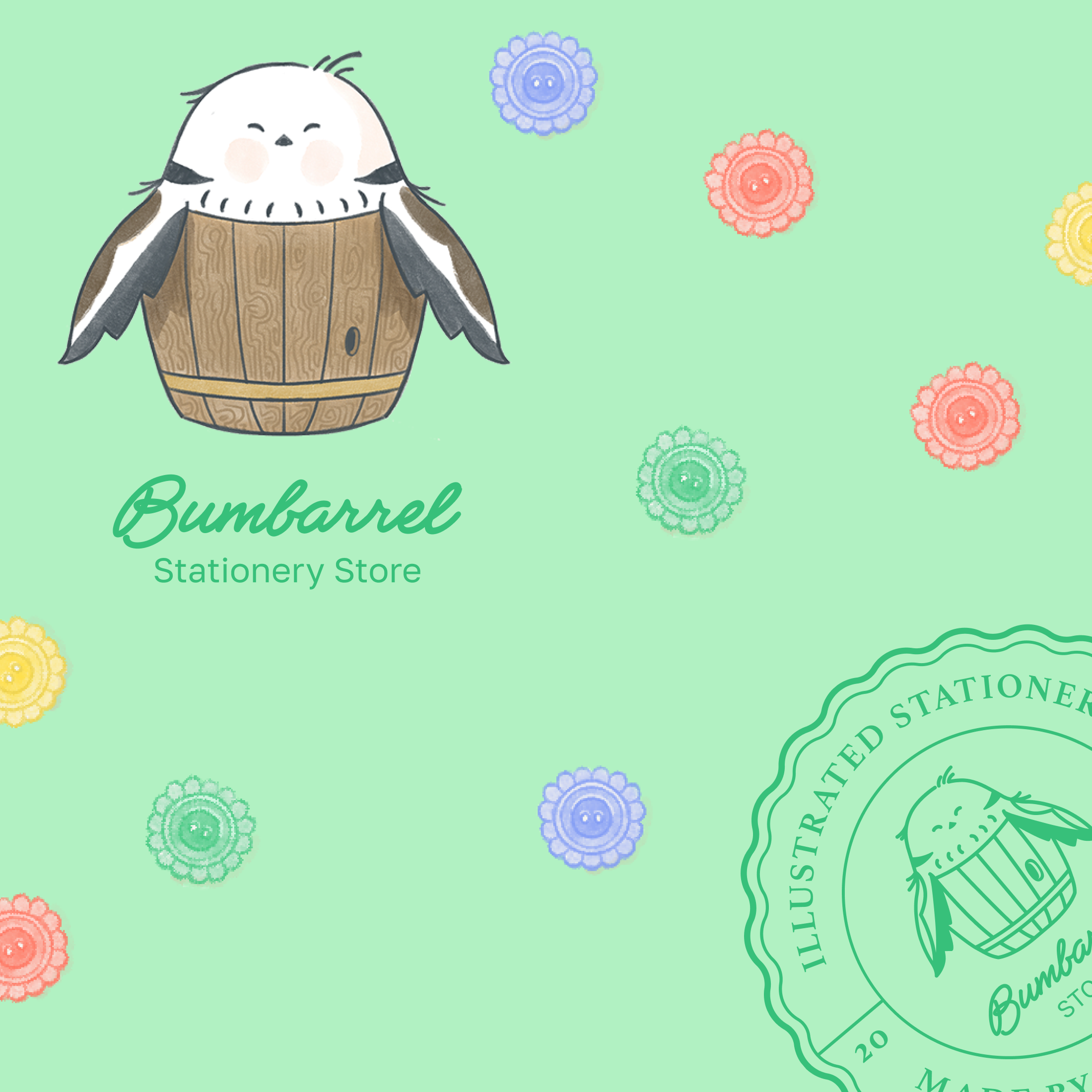 Embroidery & Sewing Room Sticker Sheet | Set 1 of 3 Artisan Paper Journaling