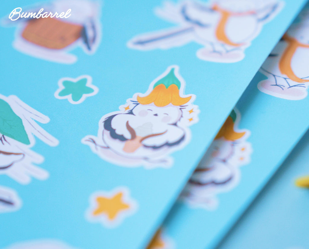Bumbarrel Sticker Sheet - Vol. 3