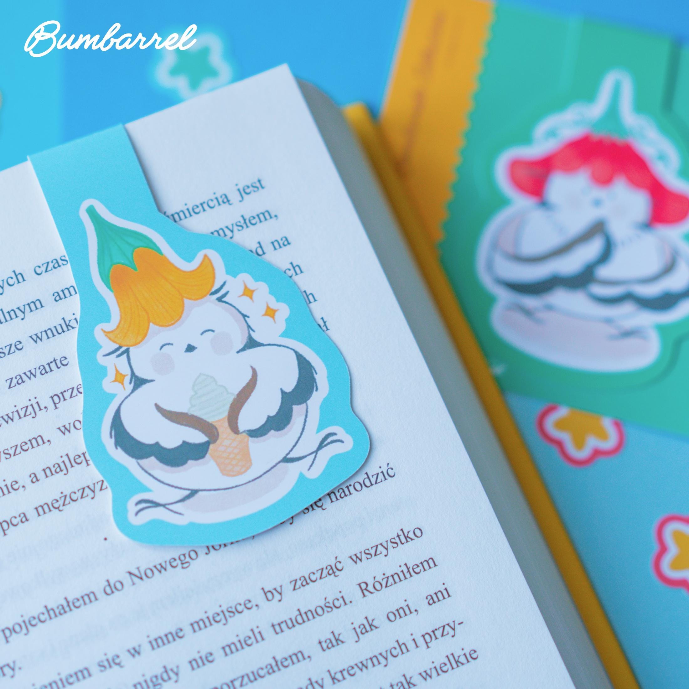 Hand-Painted Bird Bookmark Set of 2