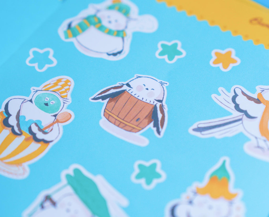 Bumbarrel Sticker Sheet - Vol. 3