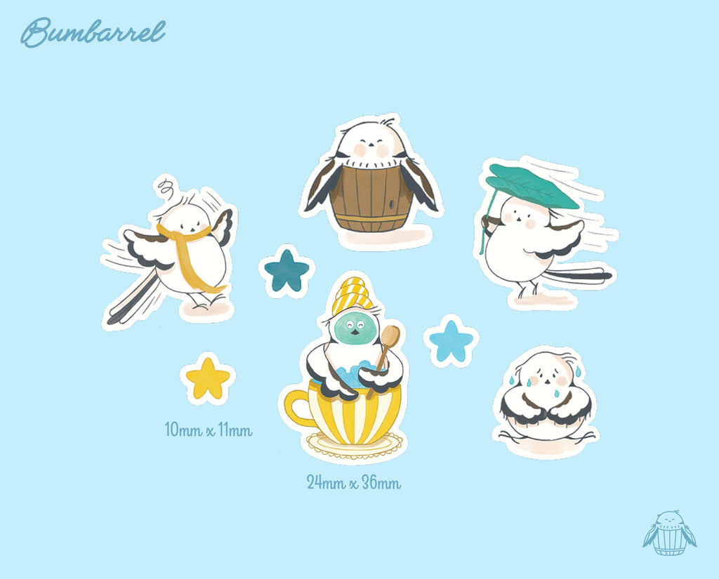 Bumbarrel Sticker Sheet - Vol. 3