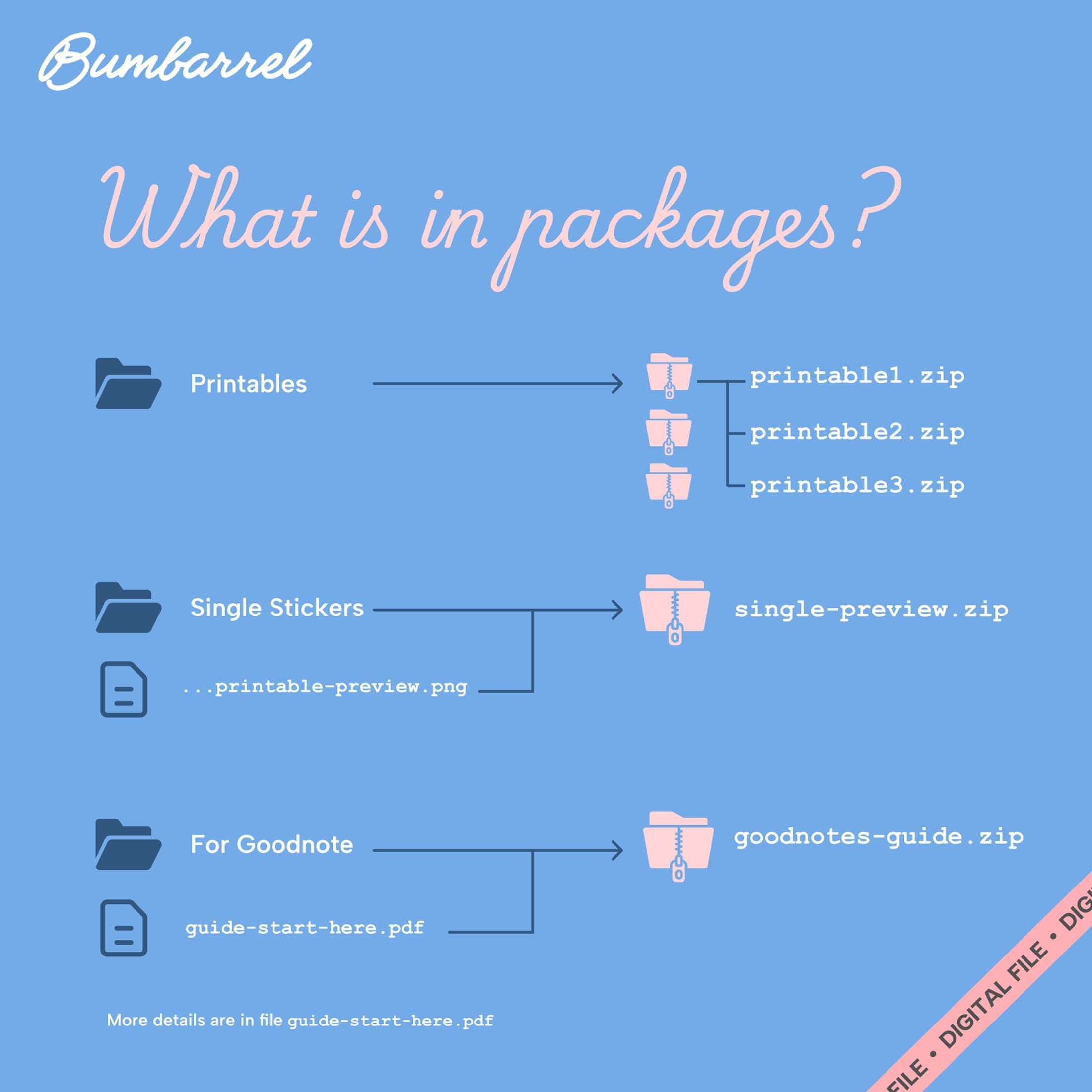 Digital: Regency Stationery Stickers