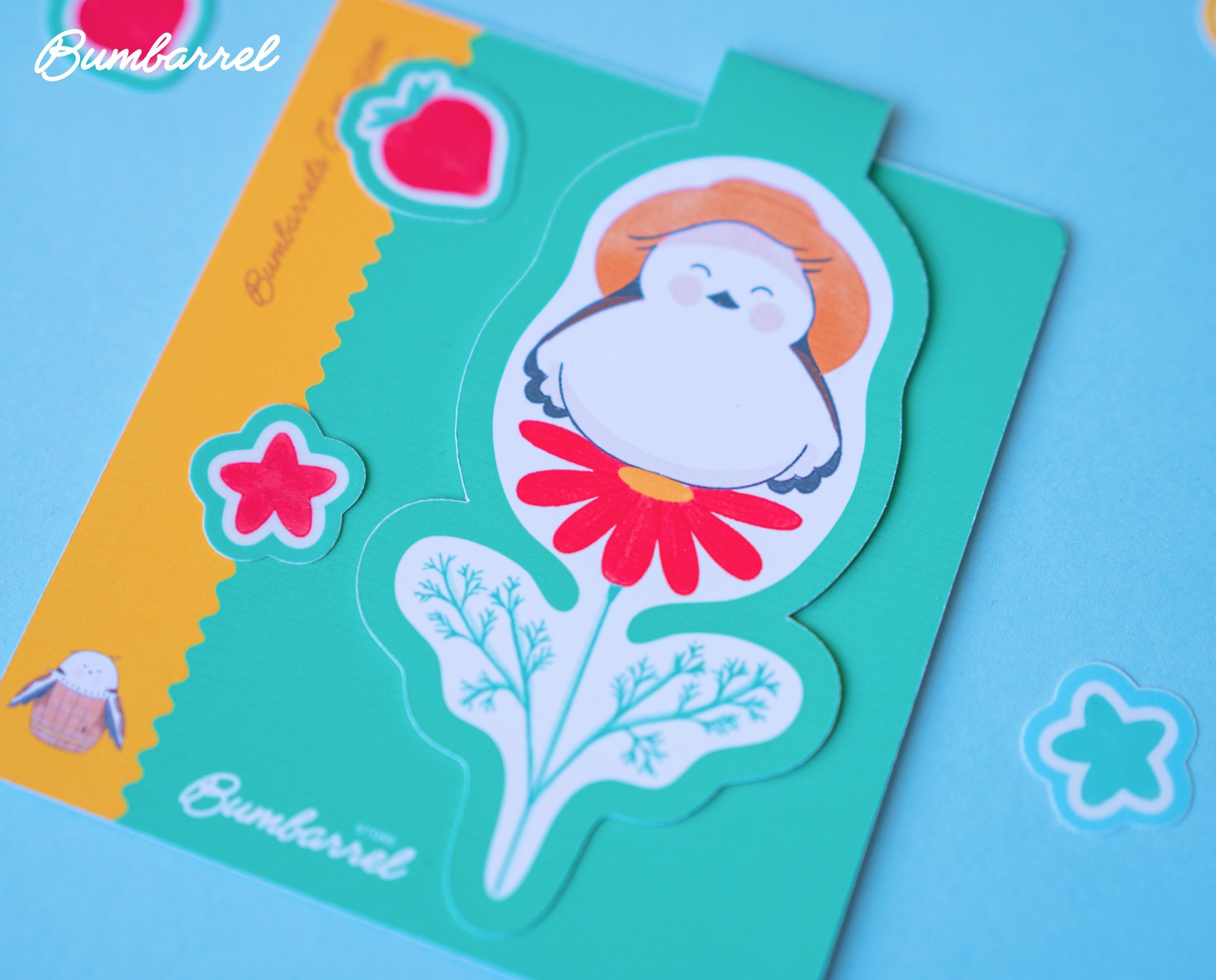 The Hand-Painted Gardner Bookmark