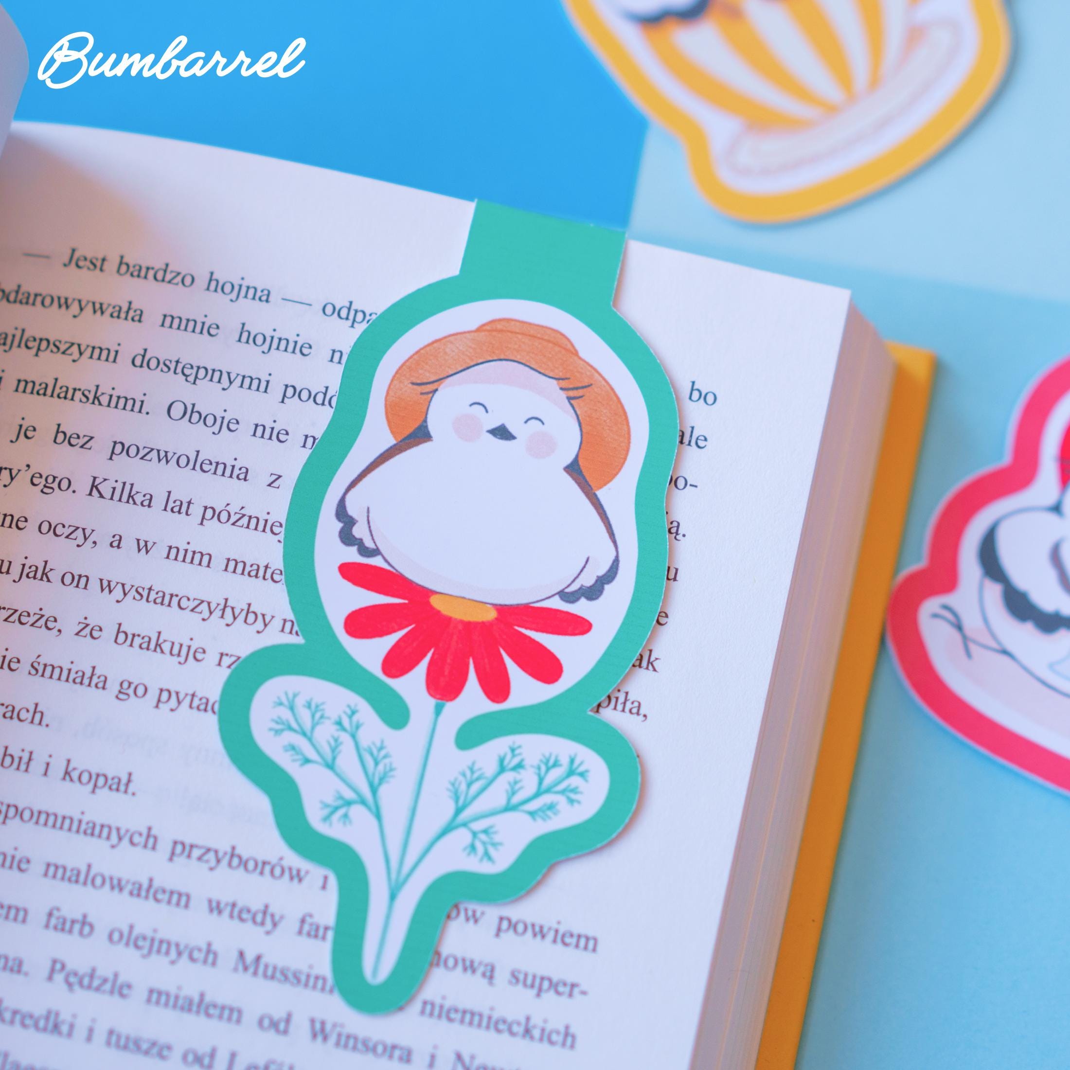 The Hand-Painted Gardner Bookmark