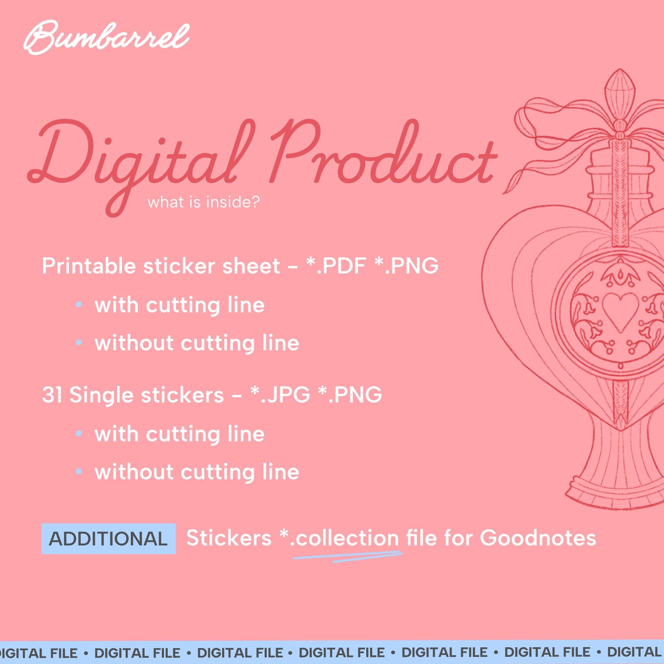 Digital: Regency Stationery Stickers