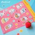 Bumbarrel Sticker Sheet - Vol. 2 - Cozy Bird Mascot Stickers