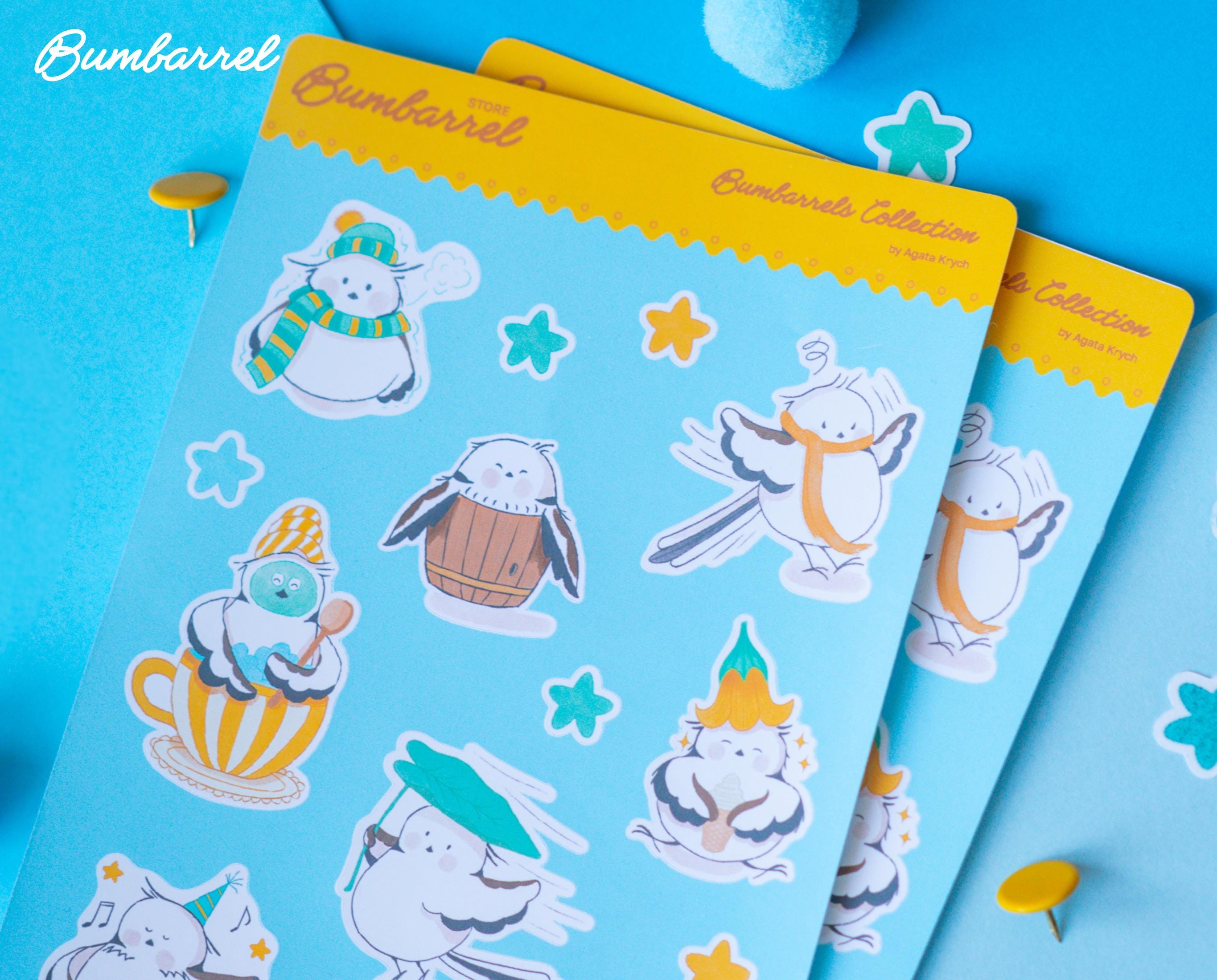 Bumbarrel Sticker Sheet - Vol. 3