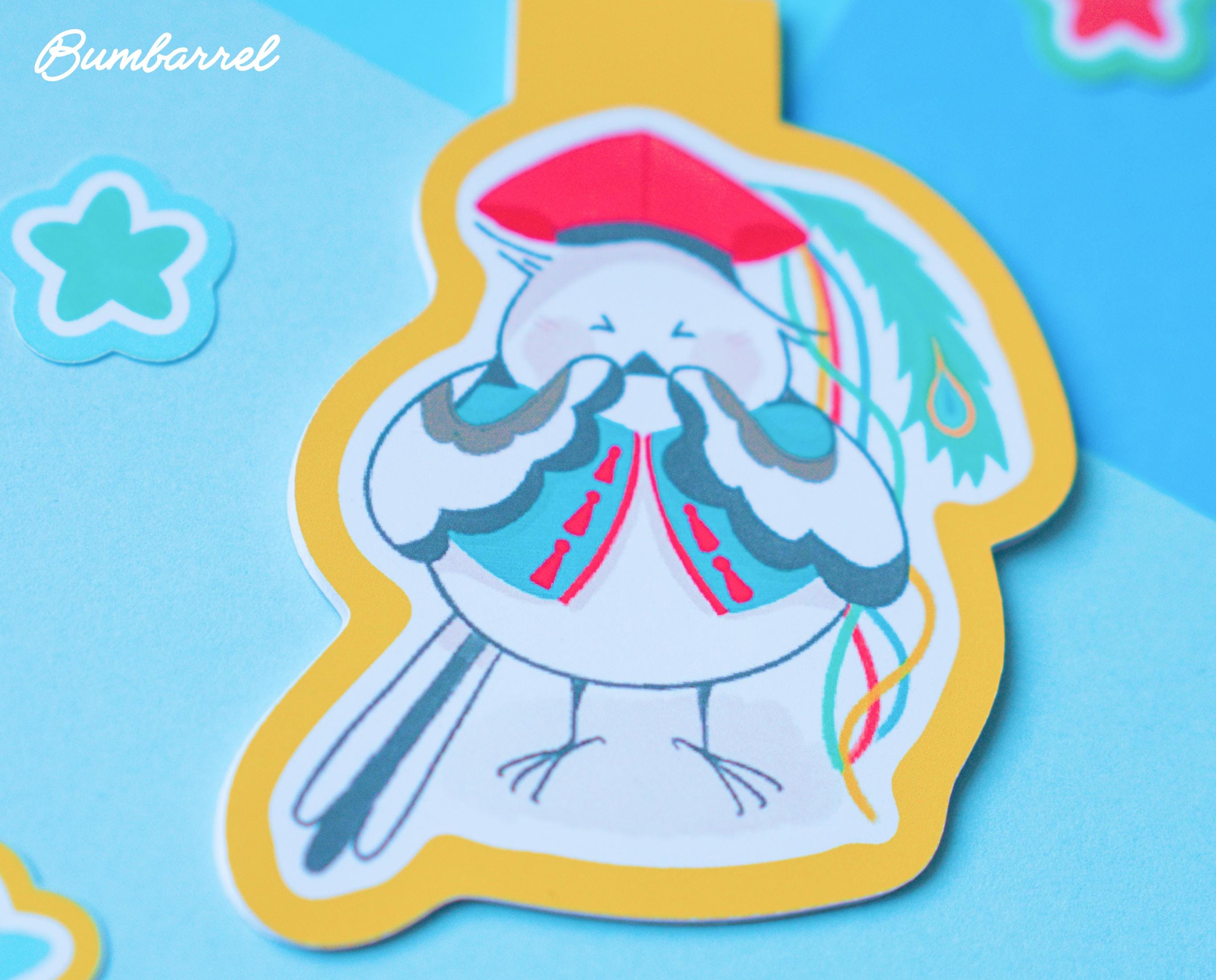 Hand-Painted City Spirit Bookmark