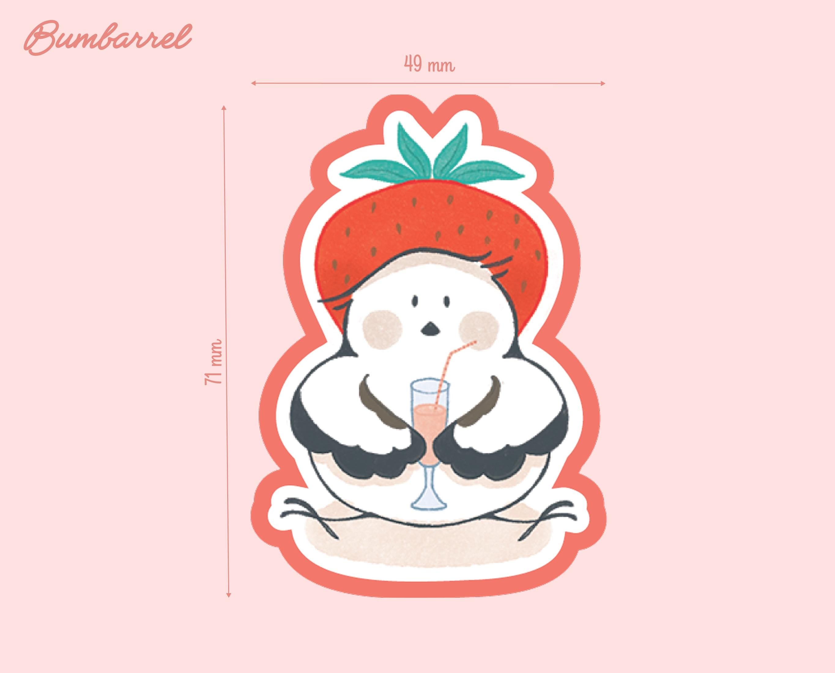 Three Bumbarrel Large Die-Cut Sticker Set