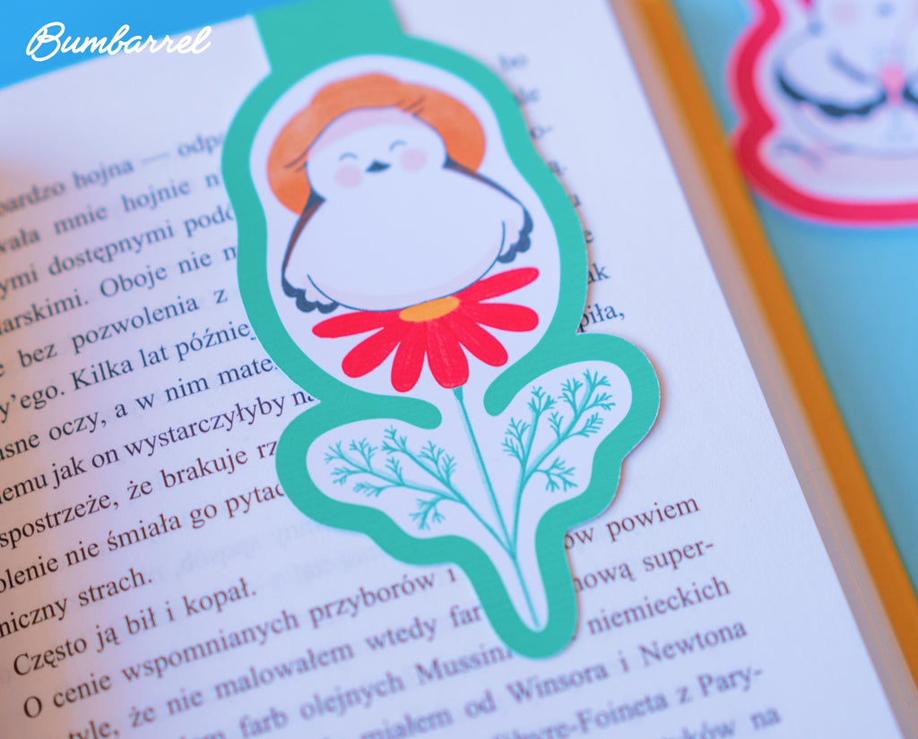 The Hand-Painted Gardner Bookmark