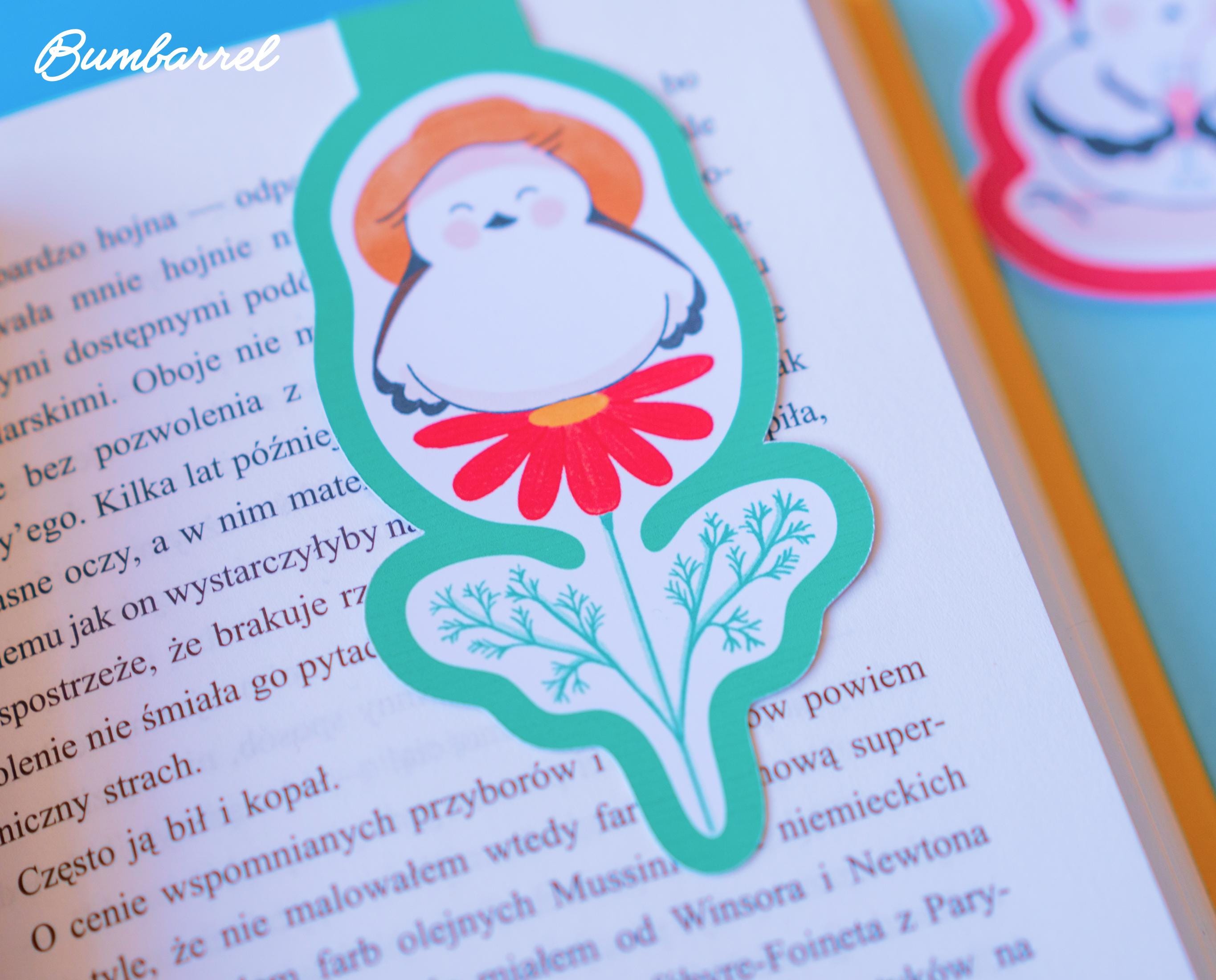 The Hand-Painted Gardner Bookmark