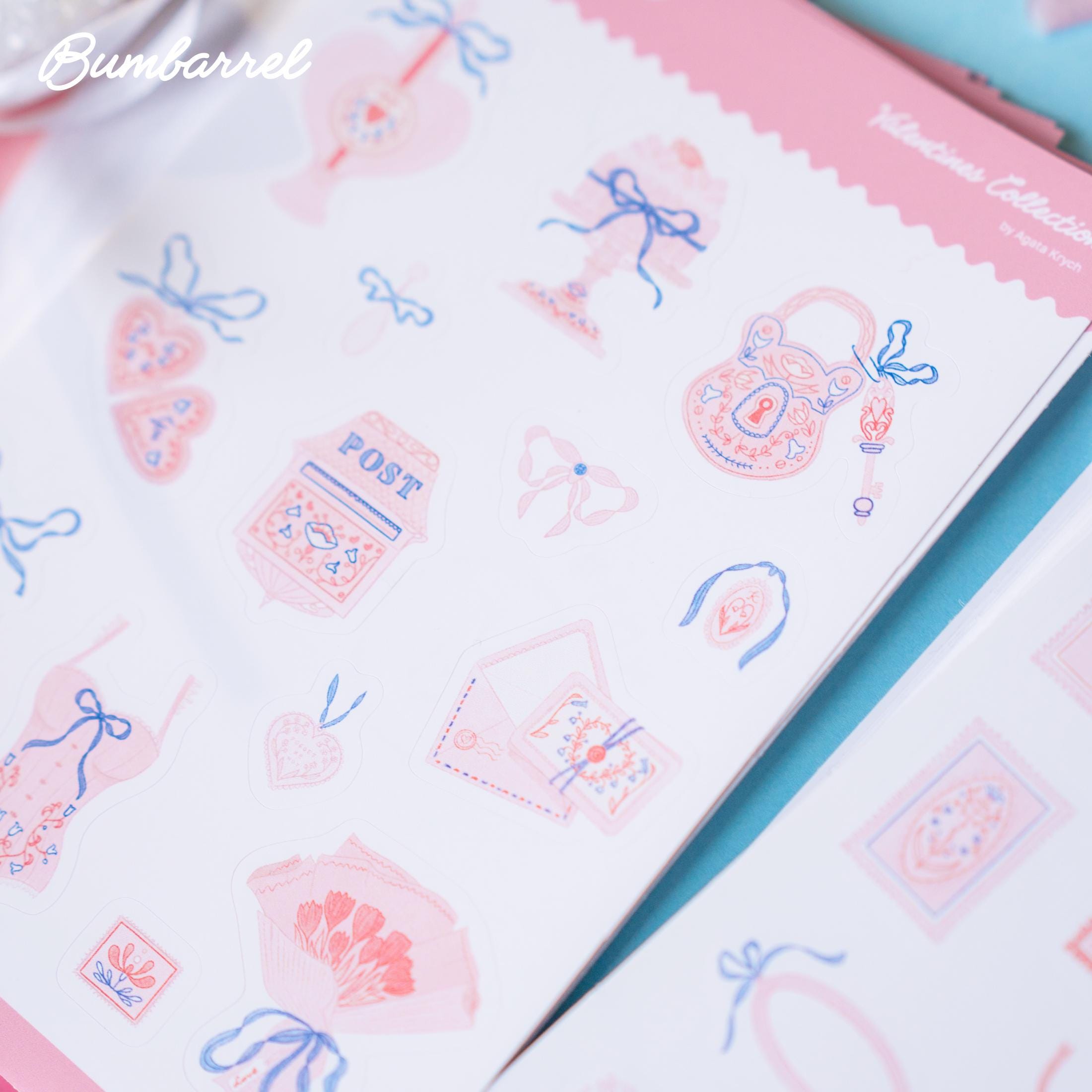 Regency Vinyl Stickers in Bridgerton style